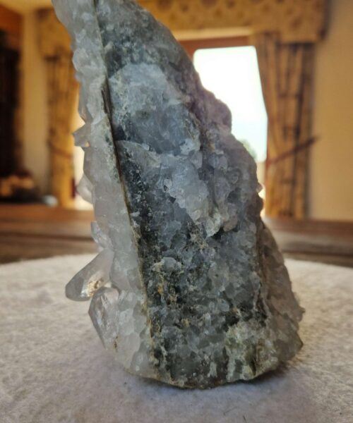 HUGE Premium Rare Clear White Rock Crystal Cluster 38 - 2.182g H16.5xW14xD11cm - Image 3