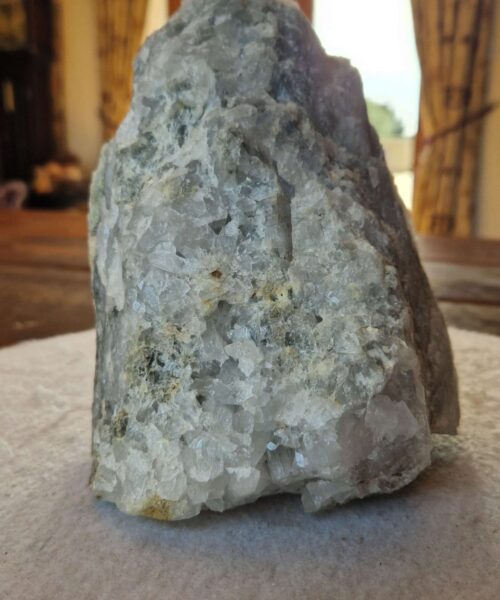 HUGE Premium Rare Clear White Rock Crystal Cluster 38 - 2.182g H16.5xW14xD11cm - Image 4