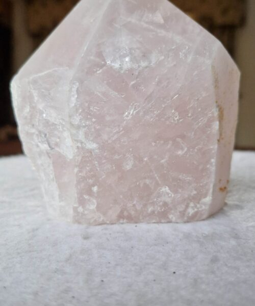 Large Rose Quartz Pink Crystal 12 Quartz Tower Points Polished Tip Gemstones Natural 1.143g H115xW8xD8cm - Image 10