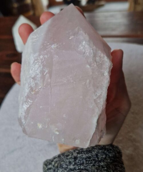 Large Rose Quartz Pink Crystal 20 Quartz Tower Points Polished Tip Gemstones Natural 1.072g H12xW8xD7cm - Image 8