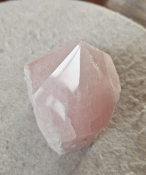 Large Rose Quartz Pink Crystal 39 Quartz Tower Points Polished Tip Gemstones Natural 1.145g H11xW9xD8.5cm - Image 8