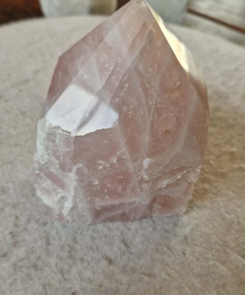 Large Rose Quartz Pink Crystal 40 Quartz Tower Points Polished Tip Gemstones Natural 1.057g H11xW8xD7cm - Image 6