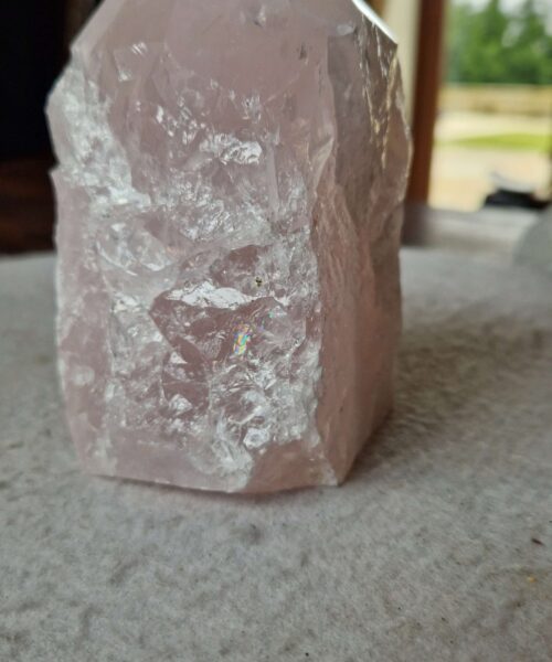 Large Rose Quartz Pink Crystal 47 Quartz Tower Points Polished Tip Gemstones Natural 1.013g H13xW8xD6.5cm - Image 9
