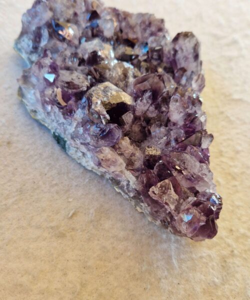 Alternative view of Large Premium High Grade Amethyst Raw Druzy Cluster Piece 109 - 703g H4xW10xD16cm