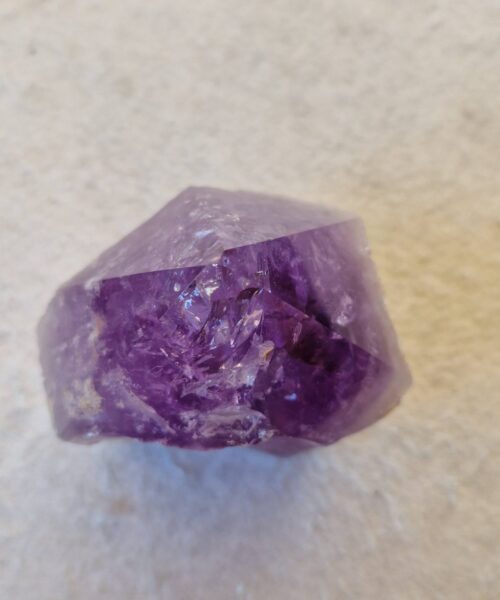 Large Premium Amethyst Quartz Purple 34 Crystal Quartz Point Tower 566g H9xW8xD6cm - Image 8