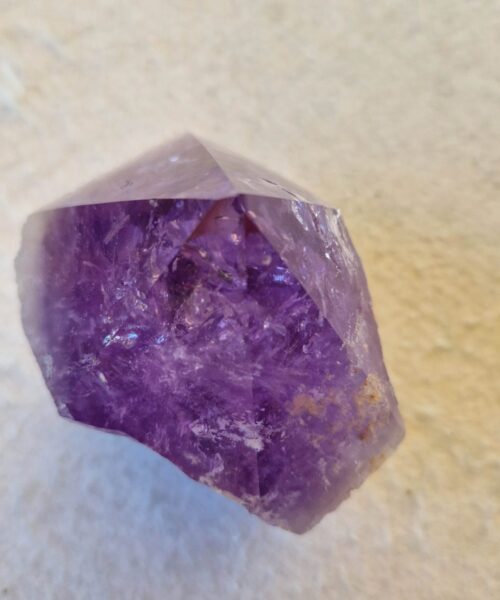 Large Premium Amethyst Quartz Purple 34 Crystal Quartz Point Tower 566g H9xW8xD6cm - Image 10