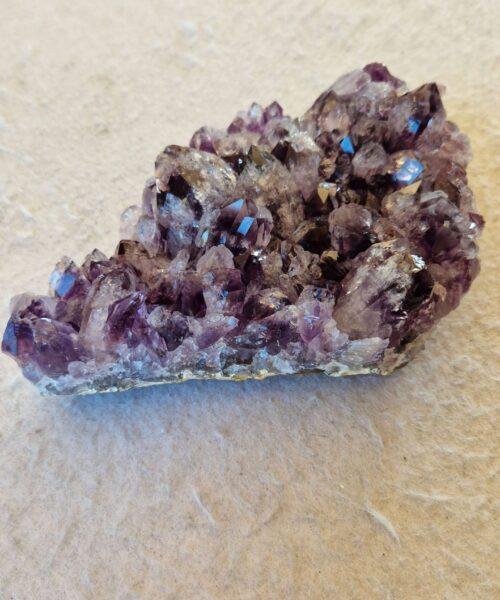 Large Premium High Grade Amethyst Raw Druzy Cluster Piece 109 - 703g H4xW10xD16cm - Image 3