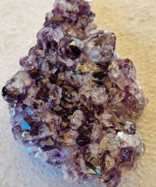 Large Premium High Grade Amethyst Raw Druzy Cluster Piece 109 - 703g H4xW10xD16cm