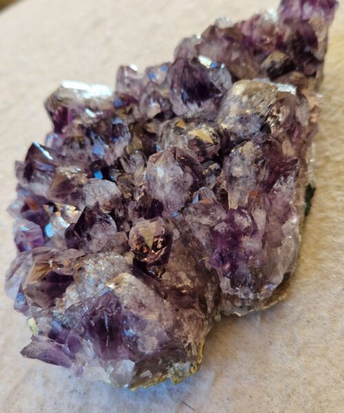 Large Premium High Grade Amethyst Raw Druzy Cluster Piece 109 - 703g H4xW10xD16cm - Image 10