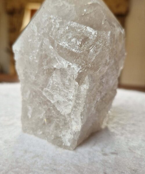 Large Clear Quartz White Crystal 56 Quartz Tower Points Polished Tip Gemstones Natural 865g H11.5xW7xD7cm - Image 3