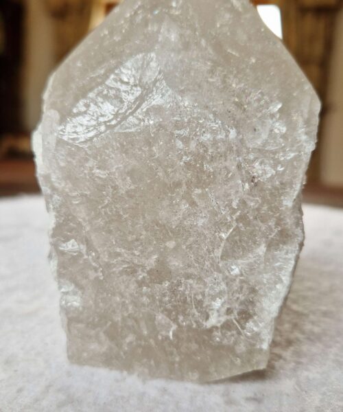 Large Clear Quartz White Crystal 56 Quartz Tower Points Polished Tip Gemstones Natural 865g H11.5xW7xD7cm
