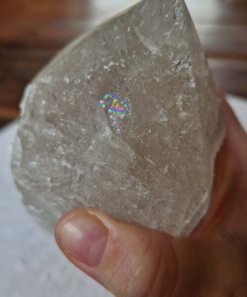 Large Clear Quartz White Crystal 56 Quartz Tower Points Polished Tip Gemstones Natural 865g H11.5xW7xD7cm - Image 9