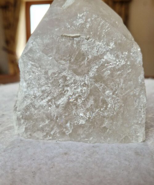 Large Clear Quartz White Crystal 57 Quartz Tower Points Polished Tip Gemstones Natural 872g H11xW9xD8cm - Image 3
