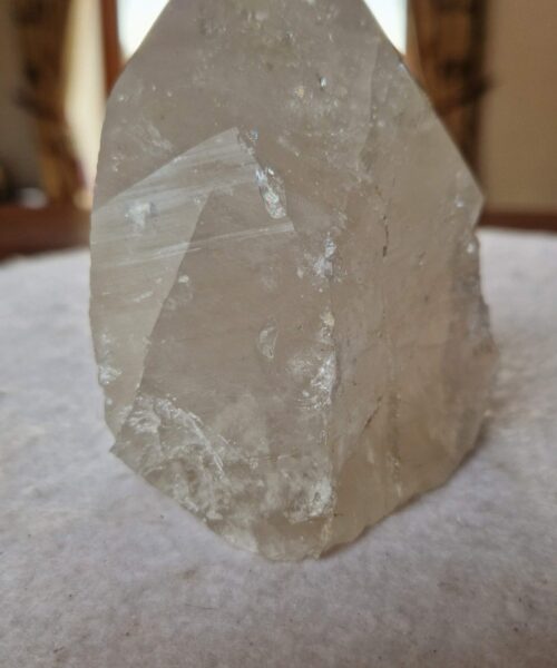Large Clear Quartz White Crystal 57 Quartz Tower Points Polished Tip Gemstones Natural 872g H11xW9xD8cm - Image 5