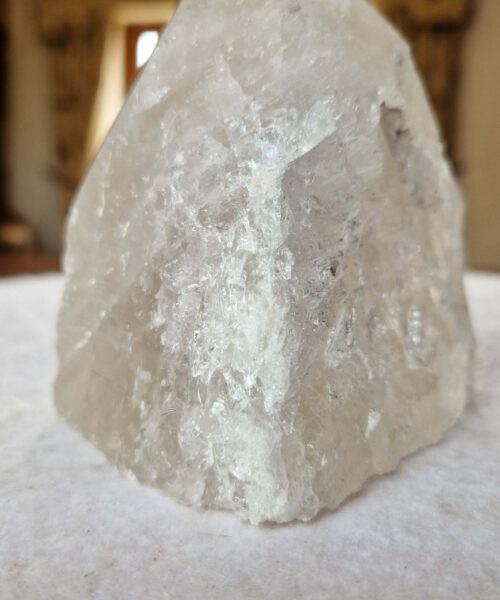 Large Clear Quartz White Crystal 57 Quartz Tower Points Polished Tip Gemstones Natural 872g H11xW9xD8cm - Image 10