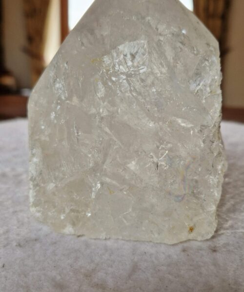 Large Clear Quartz White Crystal 58 Quartz Tower Points Polished Tip Gemstones Natural 1.186g H11.5xW9xD8cm - Image 3