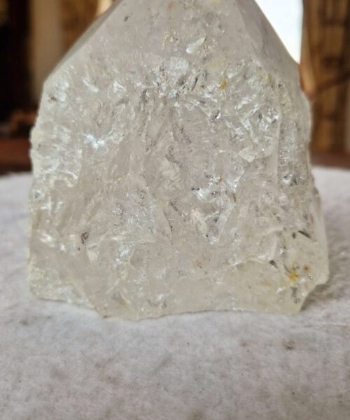 Large Clear Quartz White Crystal 58 Quartz Tower Points Polished Tip Gemstones Natural 1.186g H11.5xW9xD8cm - Image 4