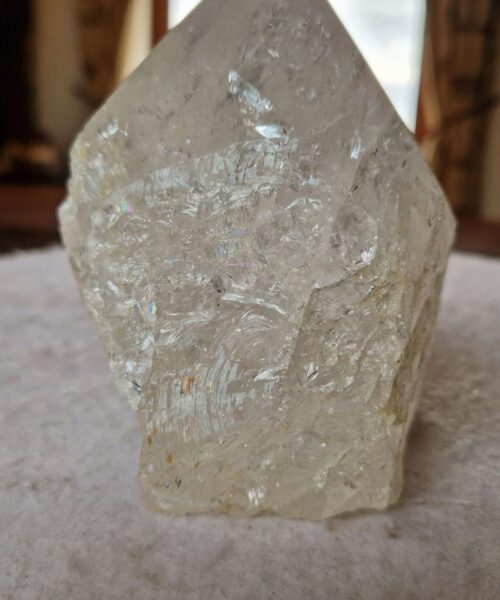 Large Clear Quartz White Crystal 58 Quartz Tower Points Polished Tip Gemstones Natural 1.186g H11.5xW9xD8cm - Image 5