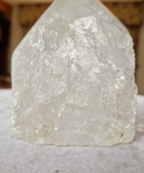 Large Clear Quartz White Crystal 58 Quartz Tower Points Polished Tip Gemstones Natural 1.186g H11.5xW9xD8cm - Image 9