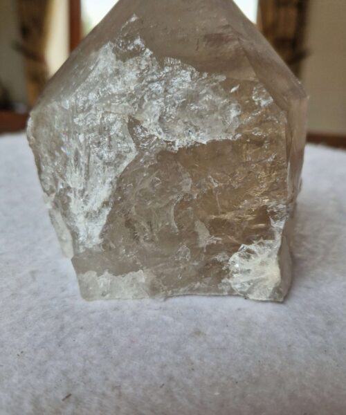 Large Clear Quartz White Crystal 60 Quartz Tower Points Polished Tip Gemstones Natural 1.026g H10.5xW8xD8cm - Image 3