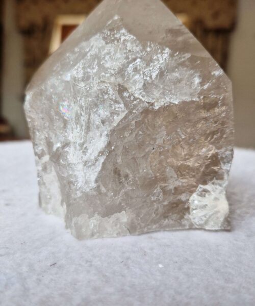 Large Clear Quartz White Crystal 60 Quartz Tower Points Polished Tip Gemstones Natural 1.026g H10.5xW8xD8cm - Image 9
