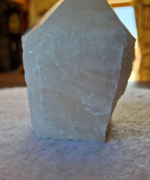 Large Clear Quartz White Crystal 62 Quartz Tower Points Polished Tip Gemstones Natural 1.165g H11.5xW8xD8cm