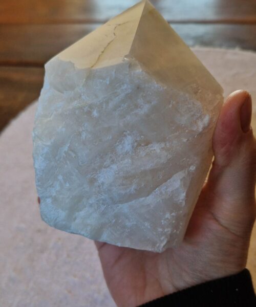 Large Clear Quartz White Crystal 62 Quartz Tower Points Polished Tip Gemstones Natural 1.165g H11.5xW8xD8cm - Image 9