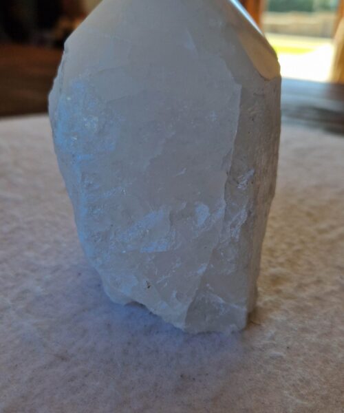 Large Clear Quartz White Crystal 65 Quartz Tower Points Polished Tip Gemstones Natural 913g H10.5xW8xD6.5cm - Image 5