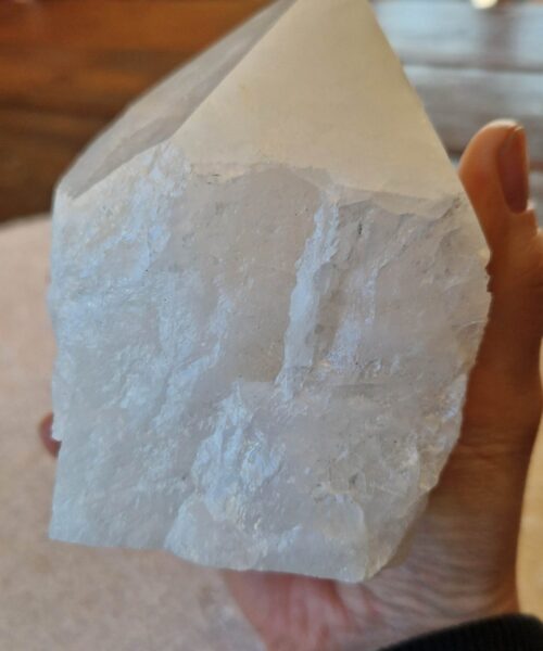 Large Clear Quartz White Crystal 66 Quartz Tower Points Polished Tip Gemstones Natural 1.181g H11xW9xD7cm - Image 9