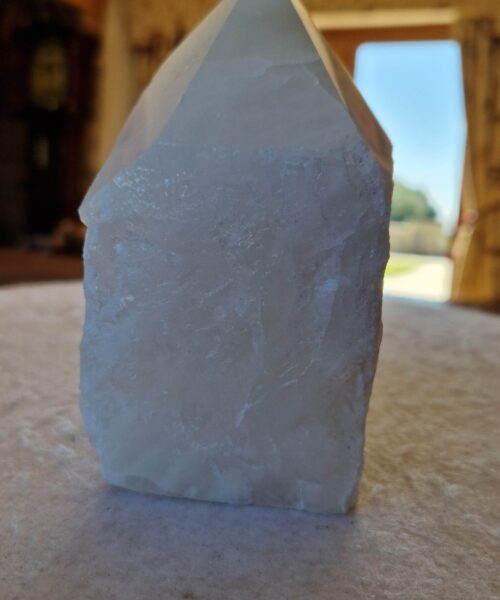 Large Clear Quartz White Crystal 68 Quartz Tower Points Polished Tip Gemstones Natural 1.035g H12.5xW8xD6cm - Image 3