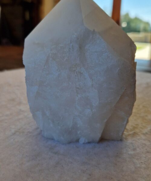 Large Clear Quartz White Crystal 69 Quartz Tower Points Polished Tip Gemstones Natural 1.088g H11xW8xD8cm - Image 3
