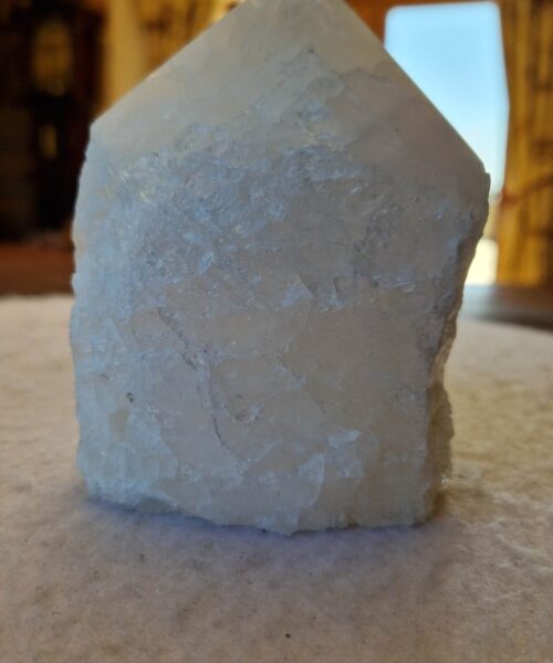 Large Clear Quartz White Crystal 71 Quartz Tower Points Polished Tip Gemstones Natural 1.163g H11xW7.5xD7cm - Image 4