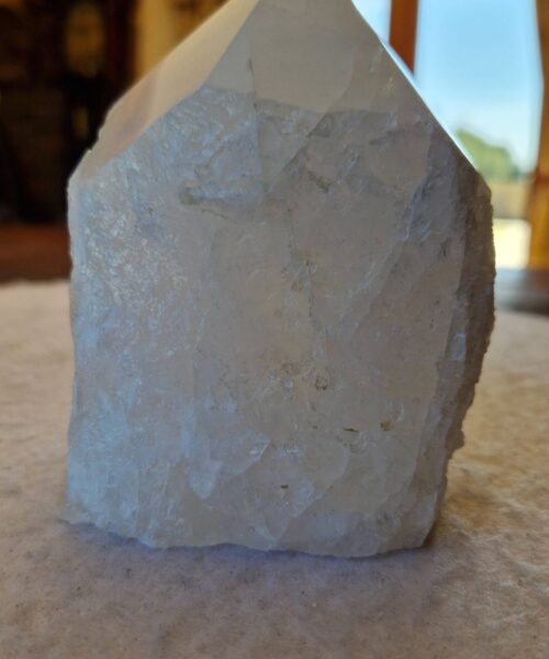 Large Clear Quartz White Crystal 71 Quartz Tower Points Polished Tip Gemstones Natural 1.163g H11xW7.5xD7cm - Image 5