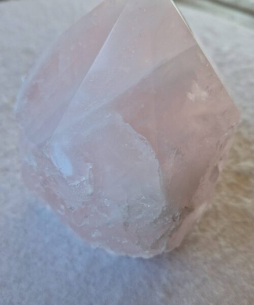 Large Rose Quartz Pink Crystal 48 Quartz Tower Points Polished Tip Gemstones Natural 1.174g H11xW8xD8.5cm - Image 6