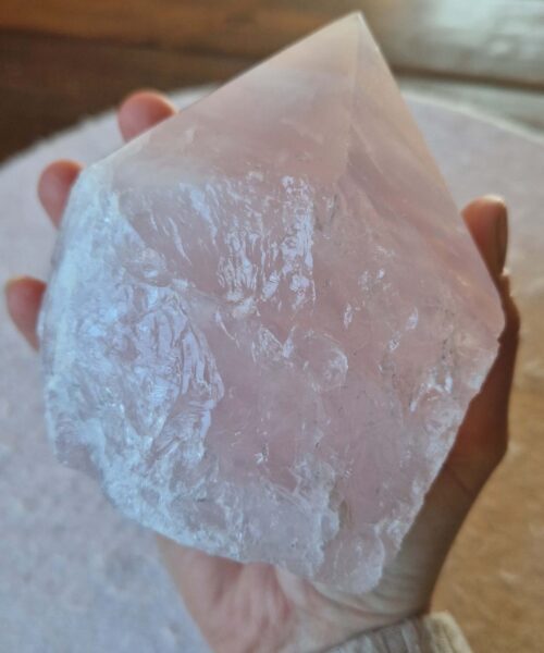 Large Rose Quartz Pink Crystal 48 Quartz Tower Points Polished Tip Gemstones Natural 1.174g H11xW8xD8.5cm - Image 8