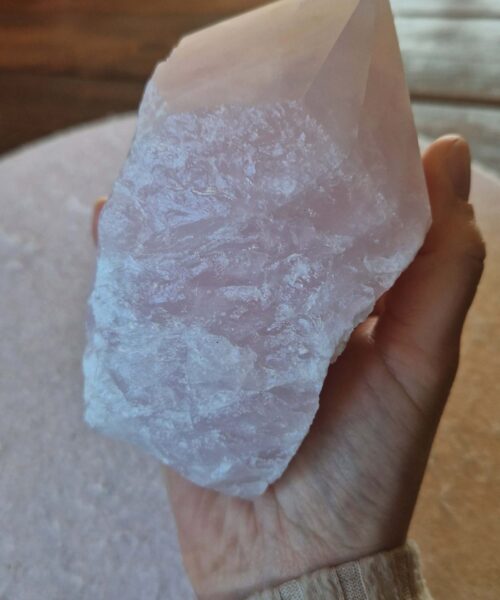 Large Rose Quartz Pink Crystal 49 Quartz Tower Points Polished Tip Gemstones Natural 1.149g H12xW9xD7cm - Image 8