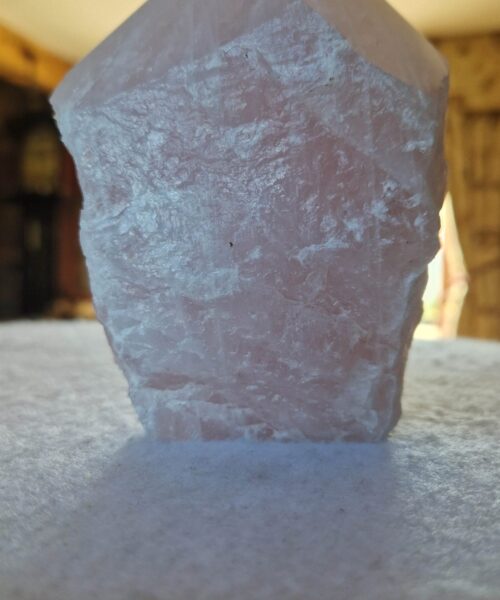 Large Rose Quartz Pink Crystal 49 Quartz Tower Points Polished Tip Gemstones Natural 1.149g H12xW9xD7cm - Image 9