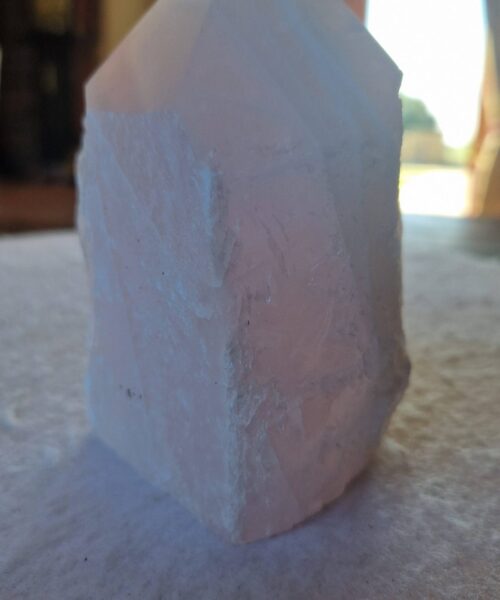 Large Rose Quartz Pink Crystal 50 Quartz Tower Points Polished Tip Gemstones Natural 1.064g H11.5xW7xD8cm - Image 3