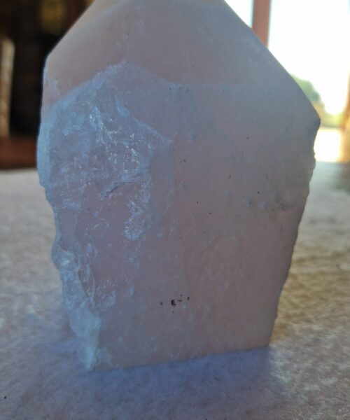 Large Rose Quartz Pink Crystal 50 Quartz Tower Points Polished Tip Gemstones Natural 1.064g H11.5xW7xD8cm