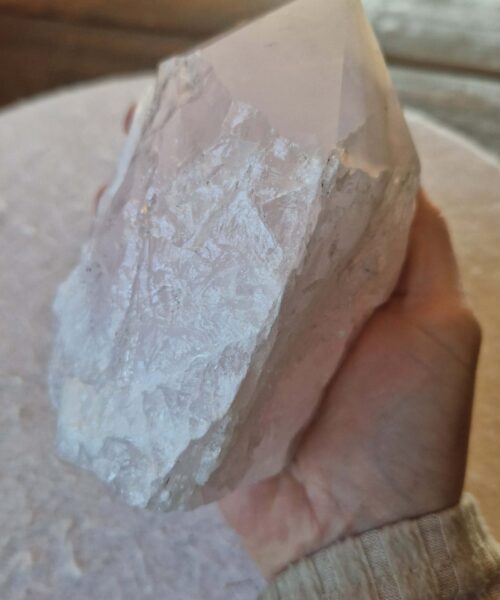 Large Rose Quartz Pink Crystal 50 Quartz Tower Points Polished Tip Gemstones Natural 1.064g H11.5xW7xD8cm - Image 9