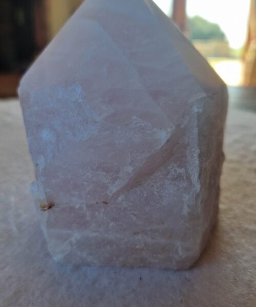 Large Rose Quartz Pink Crystal 51 Quartz Tower Points Polished Tip Gemstones Natural 1.098g H10xW9xD8.5cm - Image 5