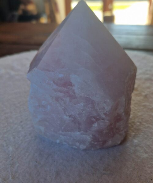 Large Rose Quartz Pink Crystal 51 Quartz Tower Points Polished Tip Gemstones Natural 1.098g H10xW9xD8.5cm - Image 10