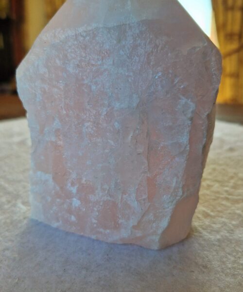Large Rose Quartz Pink Crystal 53 Quartz Tower Points Polished Tip Gemstones Natural 1.157g H13xW8xD7cm - Image 3