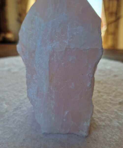 Large Rose Quartz Pink Crystal 53 Quartz Tower Points Polished Tip Gemstones Natural 1.157g H13xW8xD7cm - Image 4