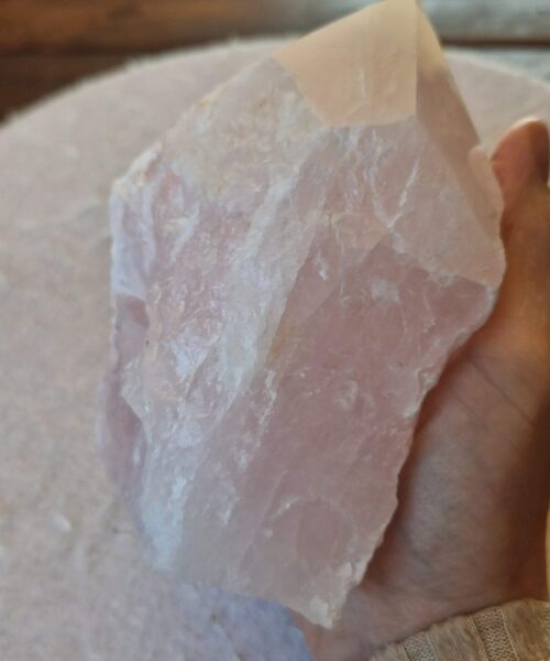Large Rose Quartz Pink Crystal 53 Quartz Tower Points Polished Tip Gemstones Natural 1.157g H13xW8xD7cm - Image 8