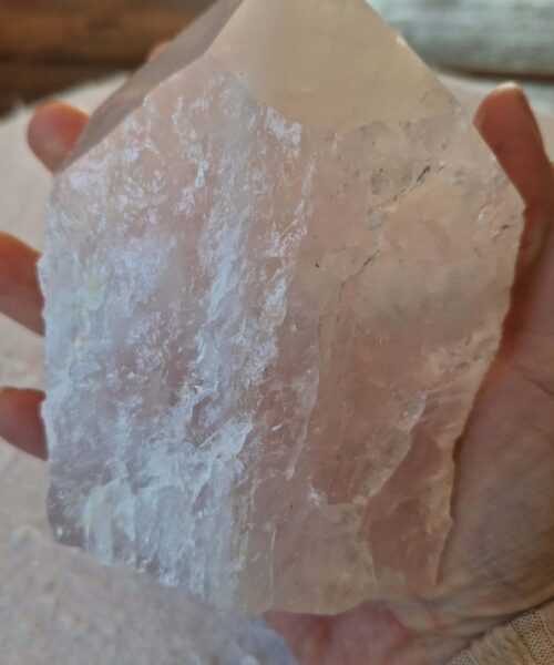 Large Rose Quartz Pink Crystal 54 Quartz Tower Points Polished Tip Gemstones Natural 947g H12xW9xD6cm - Image 7