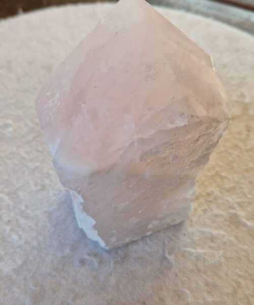 Large Rose Quartz Pink Crystal 55 Quartz Tower Points Polished Tip Gemstones Natural 1.215g H13xW8xD6cm - Image 9