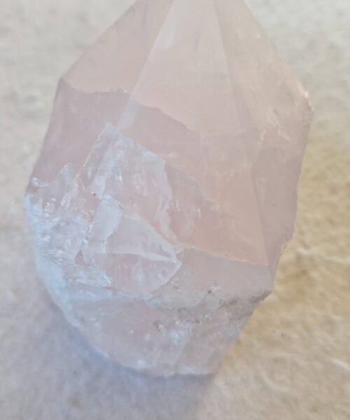 Large Rose Quartz Pink Crystal 56 Quartz Tower Points Polished Tip Gemstones Natural 984g H11xW8xD6cm - Image 6
