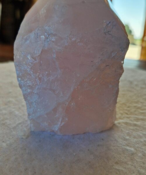 Large Rose Quartz Pink Crystal 57 Quartz Tower Points Polished Tip Gemstones Natural 1.073g H12xW8xD7.5cm - Image 3