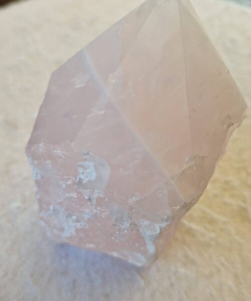 Large Rose Quartz Pink Crystal 57 Quartz Tower Points Polished Tip Gemstones Natural 1.073g H12xW8xD7.5cm - Image 6